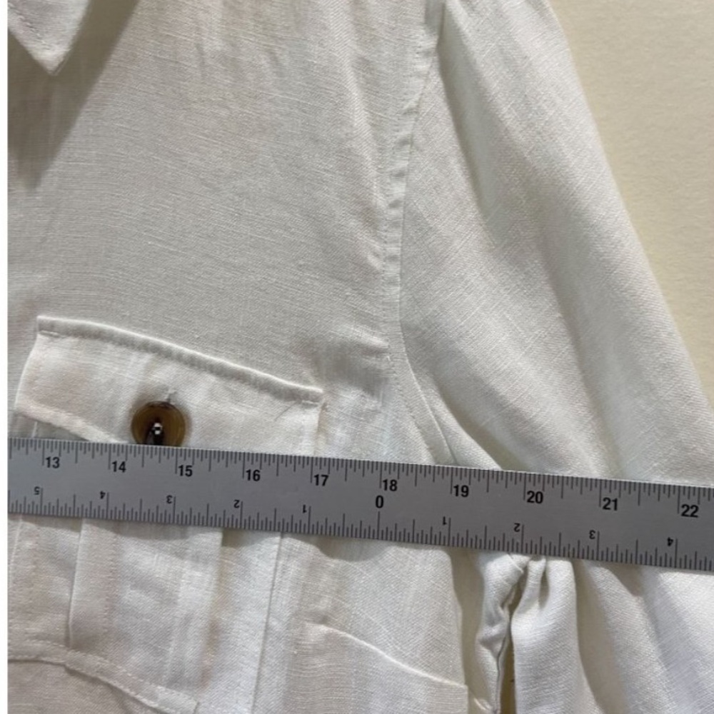 Soft Surrounding Linen Button Up Shirt - image 3